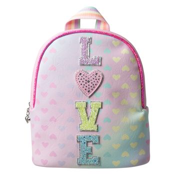 Mini mochila Love para niña